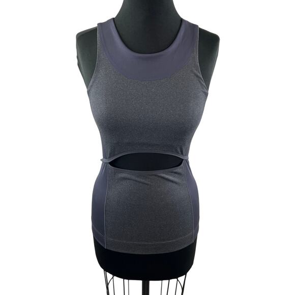 Adidas Stella Mccartney Yo Comfort Tank Top Gray BQ8845 Climalite Shirt Sz S - Picture 2 of 14